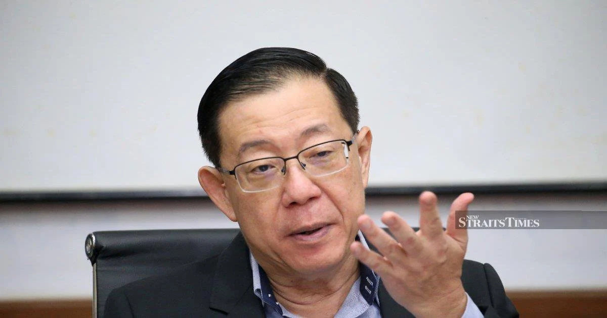 Lim Guan Eng Calls on Anwar to Restore Penang's RM2.8 Billion Federal Funding Gap