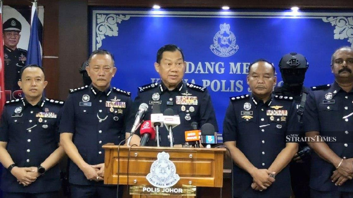 Police bust major methamphetamine operation in Johor Baru, seize RM3.04m haul