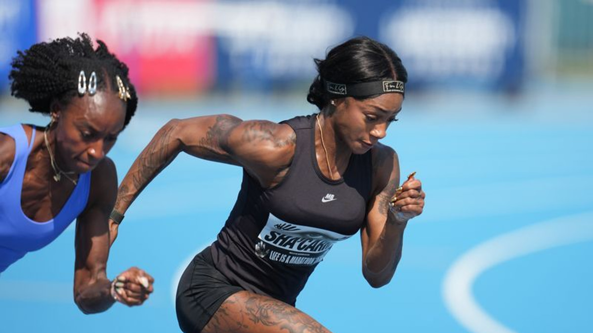 Lyles and Richardson advance smoothly at US track championships as field lacks Olympic motivation