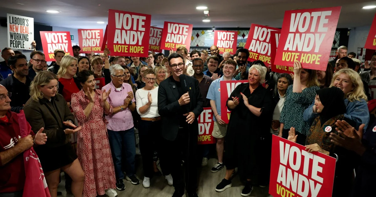 Andy Burnham's Path to Power Aided by Right-Wing Rivalry