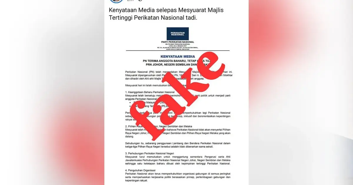 PN Denies False Claims It Will Skip Three State Elections