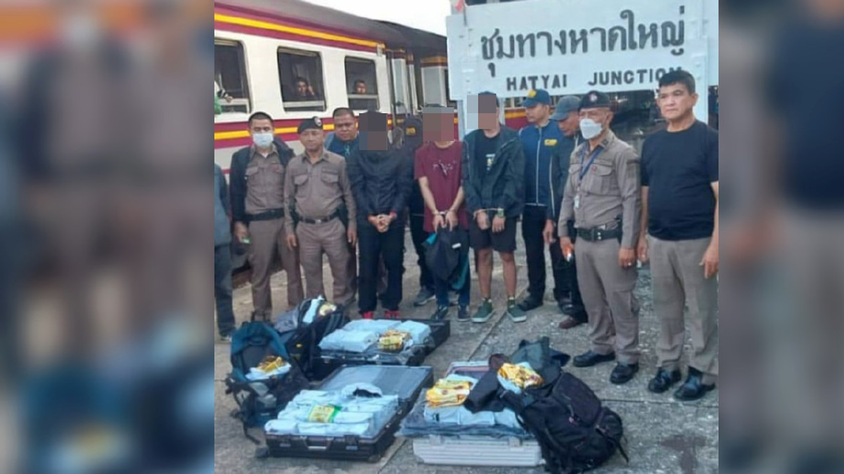 Three Malaysians Detained in Thailand with RM4.3 Million Syabu Cache