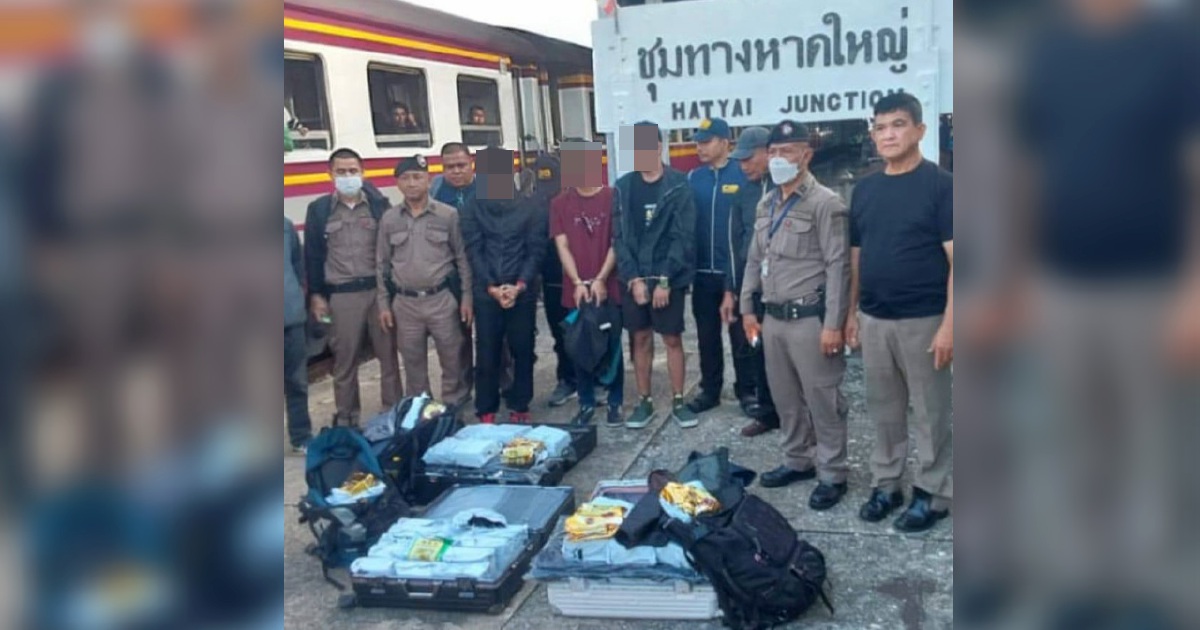 Three Malaysians Detained in Thailand with RM4.3 Million Syabu Cache