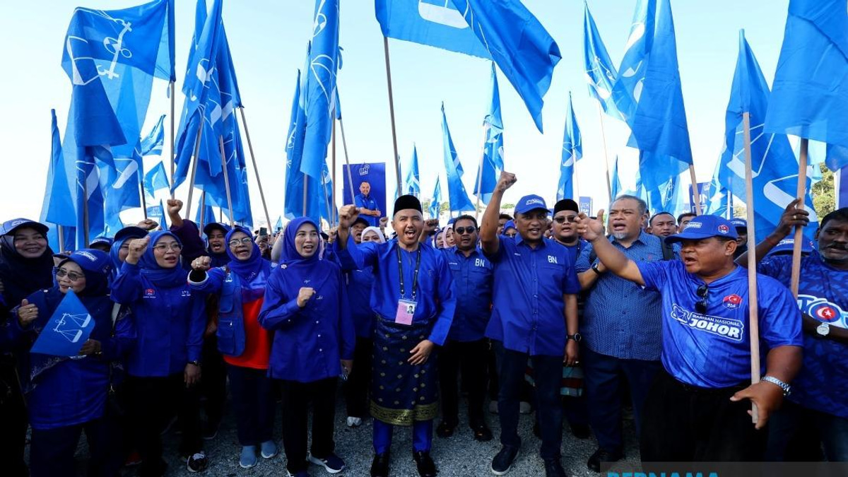 Johor State Election Nomination Process Concludes Smoothly Across 56 Centres