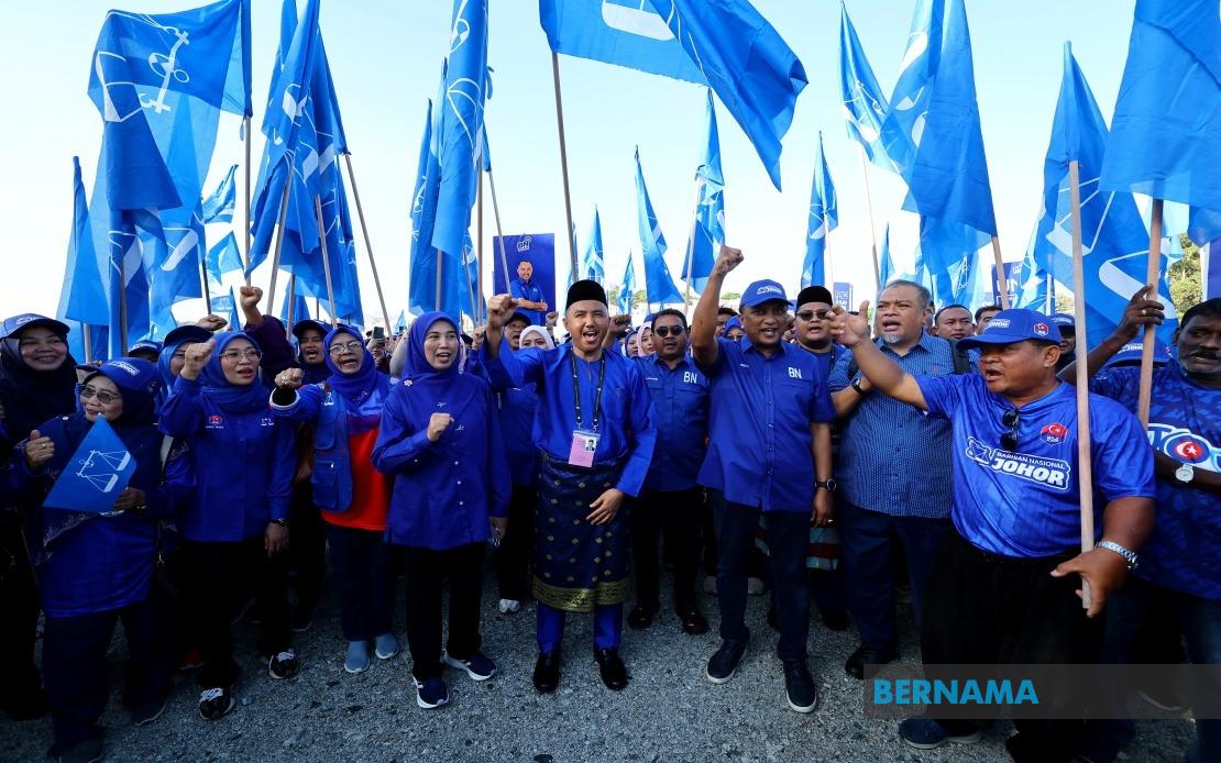 Johor State Election Nomination Process Concludes Smoothly Across 56 Centres