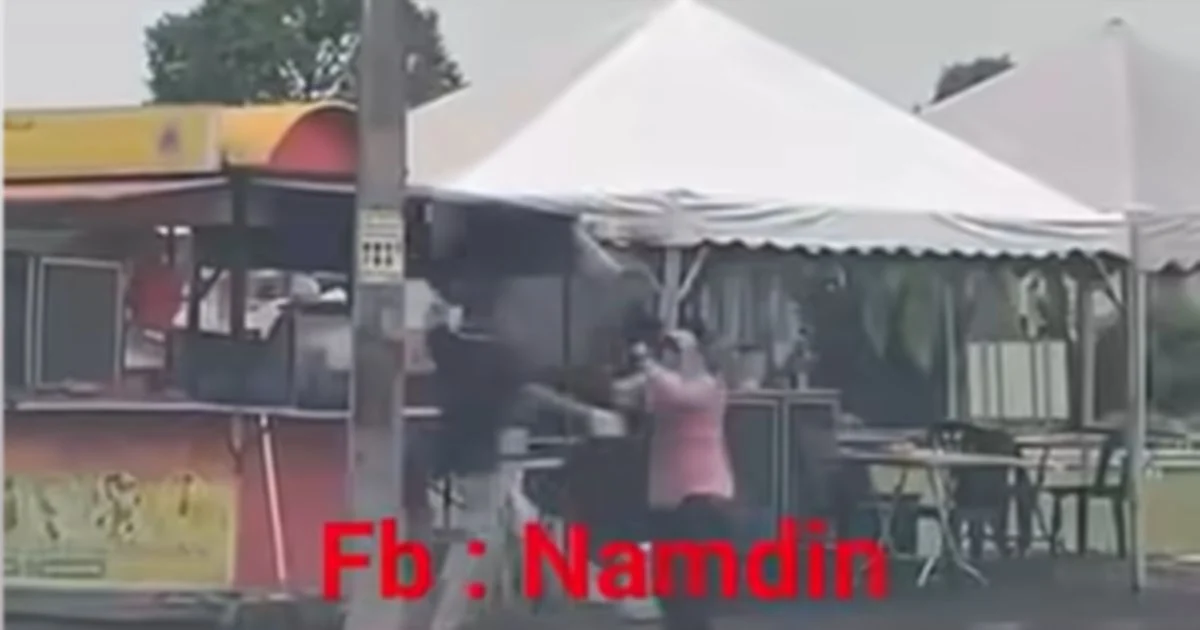 Woman Attacked at Johor Food Stall in Incident Captured on Video; Police Investigate Viral Recording