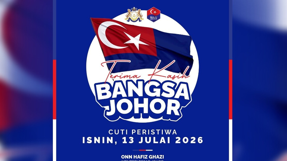 Johor Declares July 13 as State Holiday to Mark Election Victory