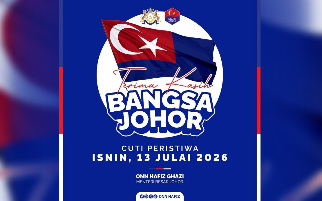 Johor Declares July 13 as State Holiday to Mark Election Victory
