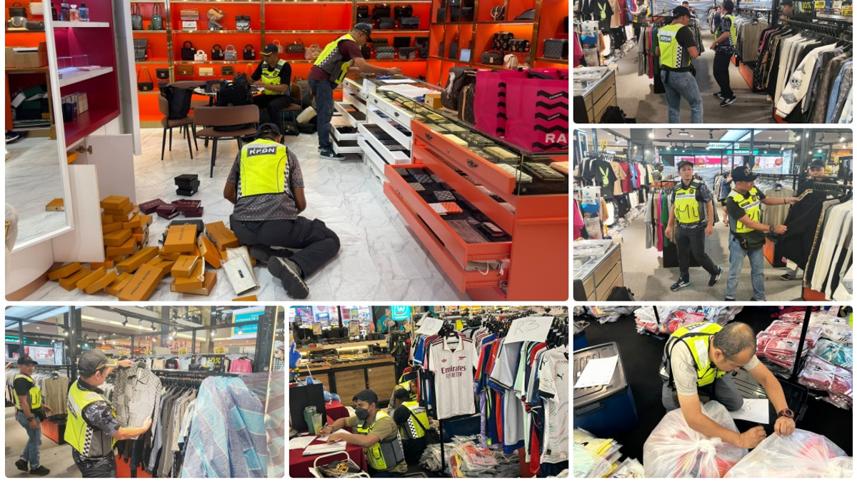 KPDN Seizes RM600,000 Counterfeit Goods Haul In Johor Enforcement Blitz