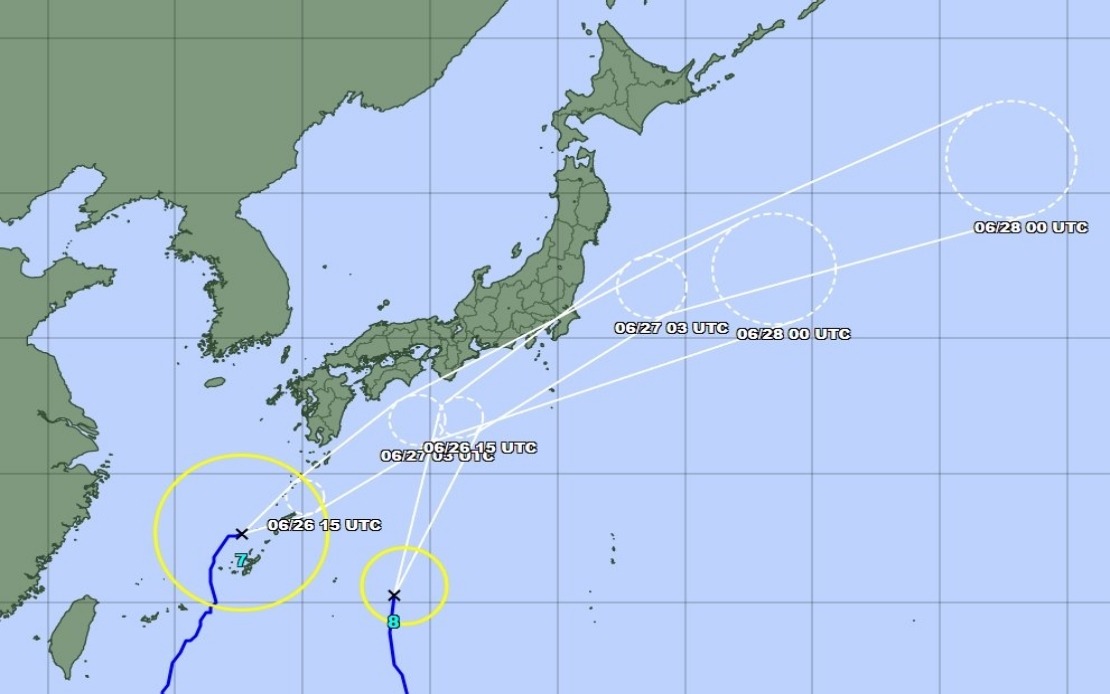 Japan Braces for Double Typhoon Strike as Millions Evacuated