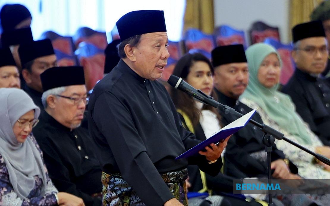 Ismail Lasim Sworn in as Negeri Sembilan Menteri Besar, Pledges Fair and Transparent Governance