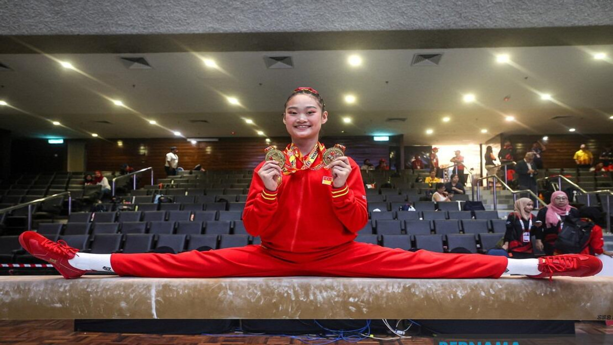 Cadence Teh Defends All-Around Crown with Double Gold at SUKMA 2026