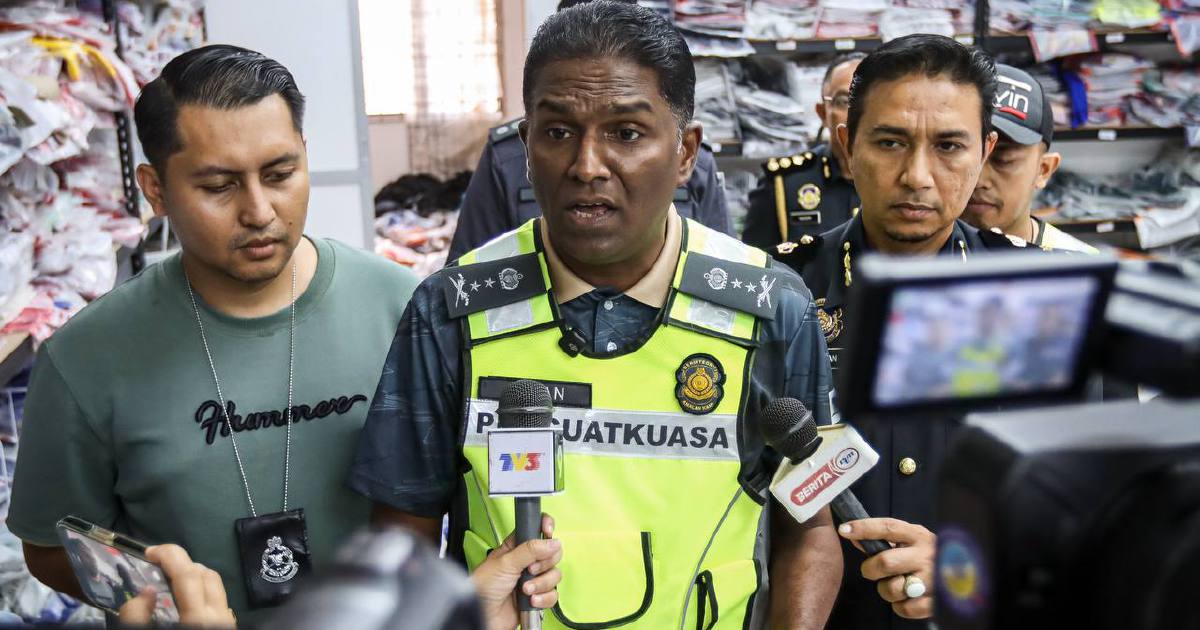 Authorities seize over half a million ringgit in counterfeit World Cup jerseys in Nibong Tebal operation