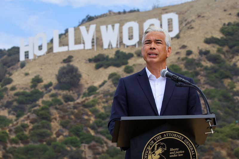 California-led coalition of 12 states files suit to block $110 billion Paramount-Warner Bros Discovery merger