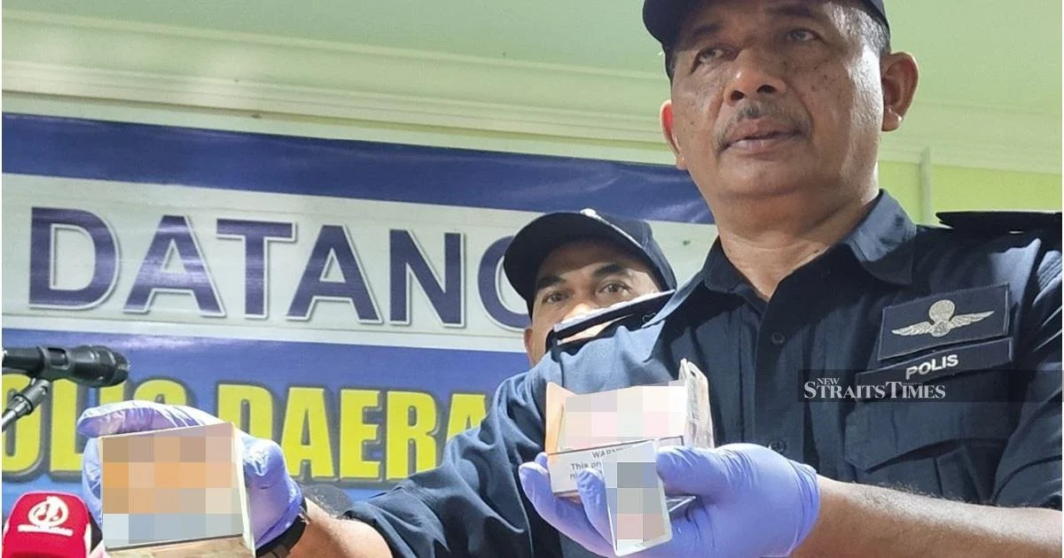 Major drug trafficking network dismantled as Perlis police seize RM34.31 million haul