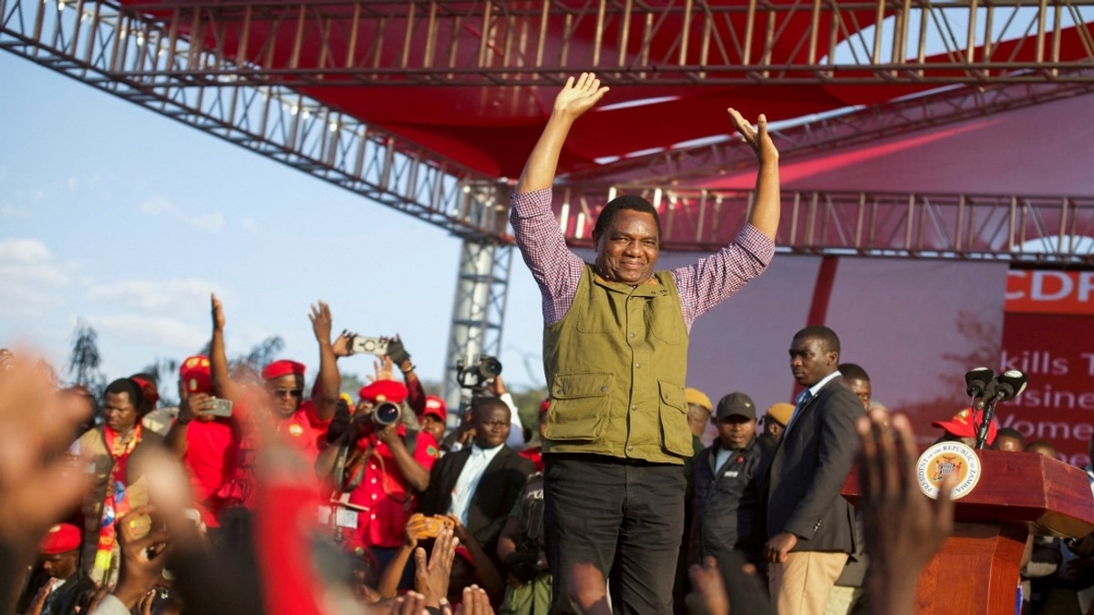 Hichilema Surges Towards Second Term as Zambian President