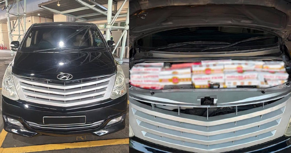 Malaysian detained in Singapore after 600 cartons of smuggled cigarettes found in vehicle