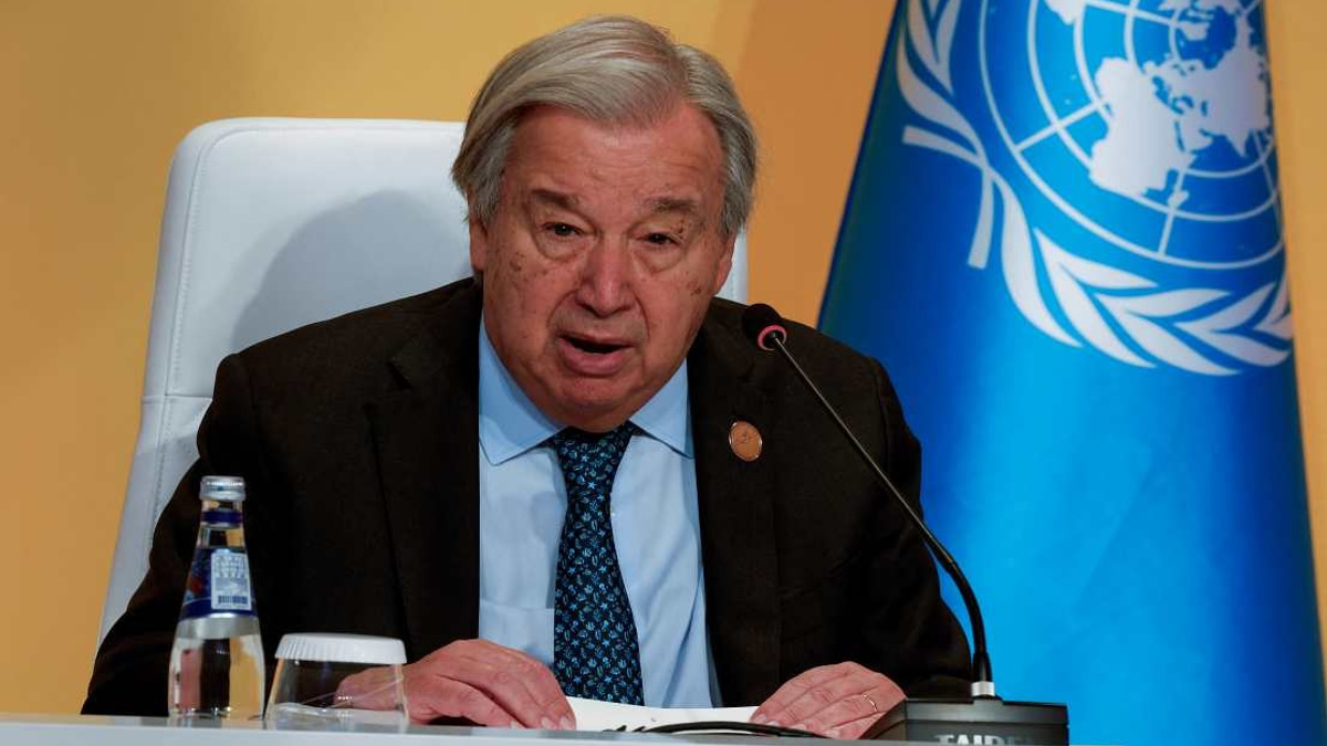 UN Chief Guterres Arrives in Damascus for First Visit Since 2009