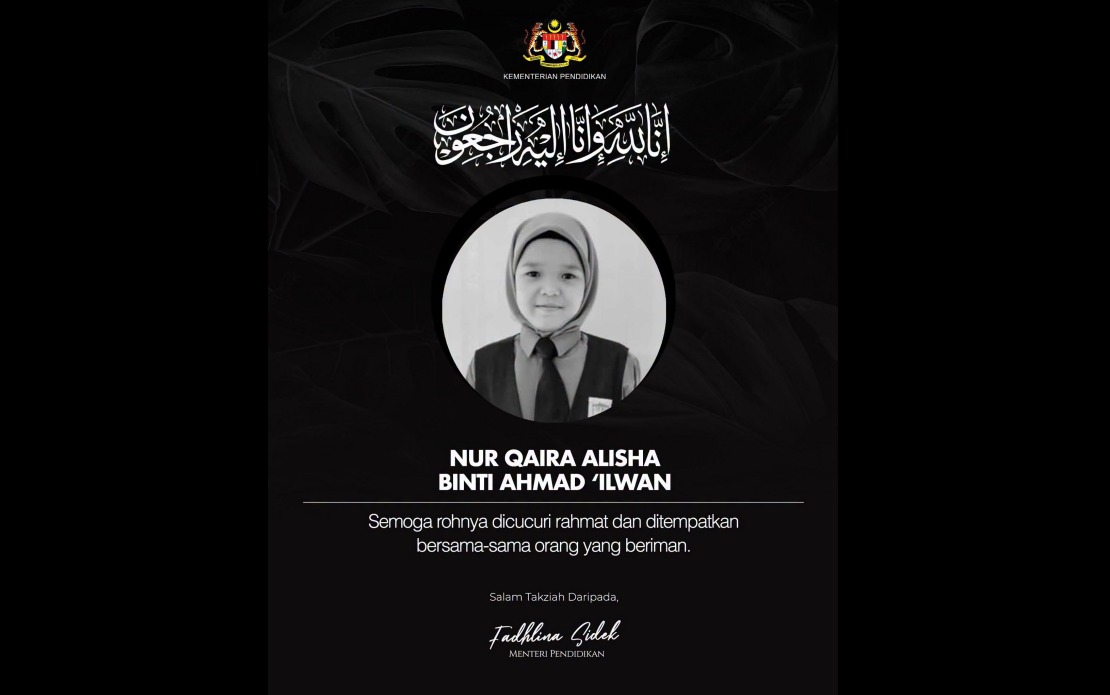 Education Ministry's Integrity Unit To Investigate Death Of Year Four Pupil, Says Fadhlina