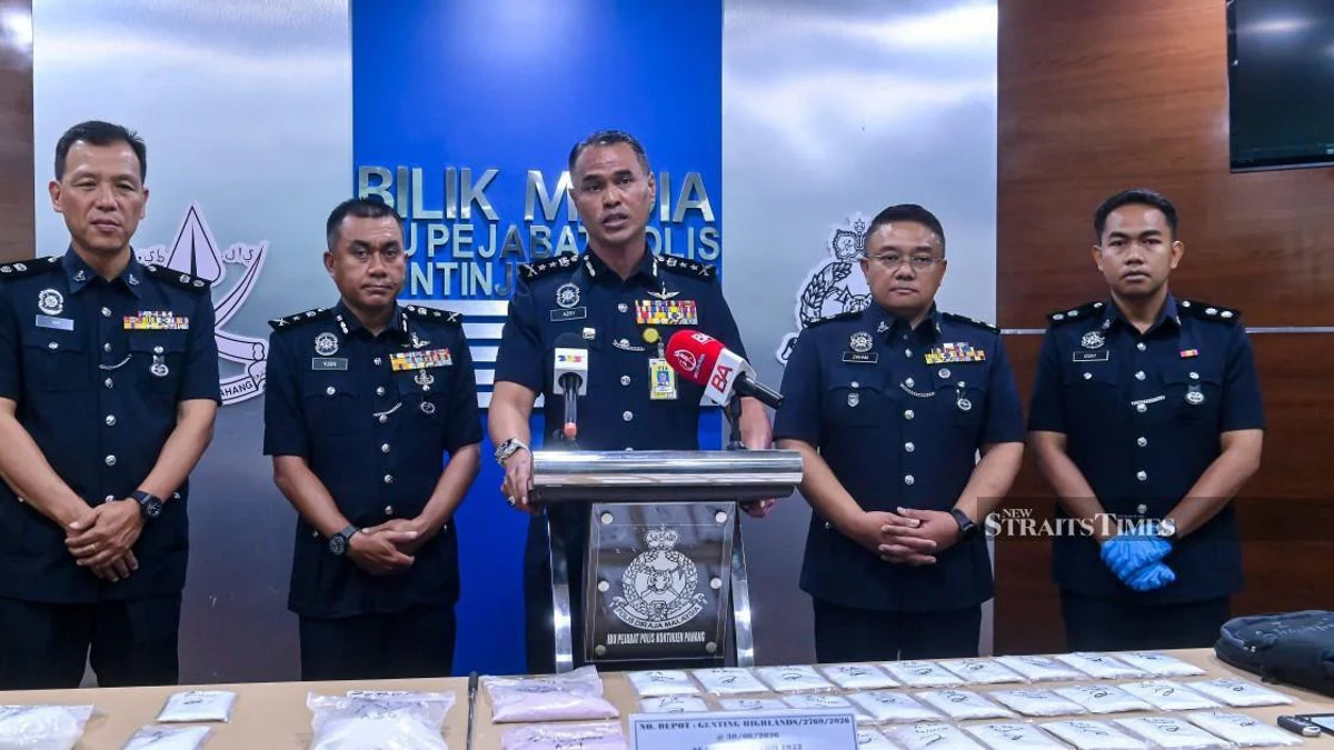 Pahang Anti-Drug Crackdown Yields 333 Arrests and RM500k in Seizures