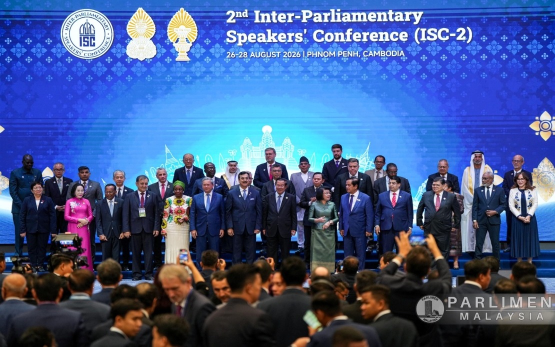 Parliaments Must Champion Peace Efforts Alongside Governments, Says Dewan Rakyat Speaker