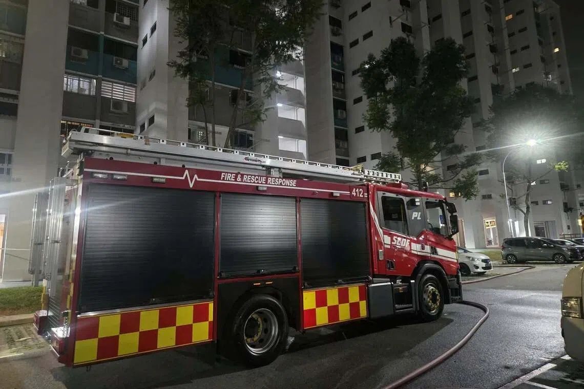 One Dead, 50 Evacuated After Early Morning Fire at Jurong East HDB Flat