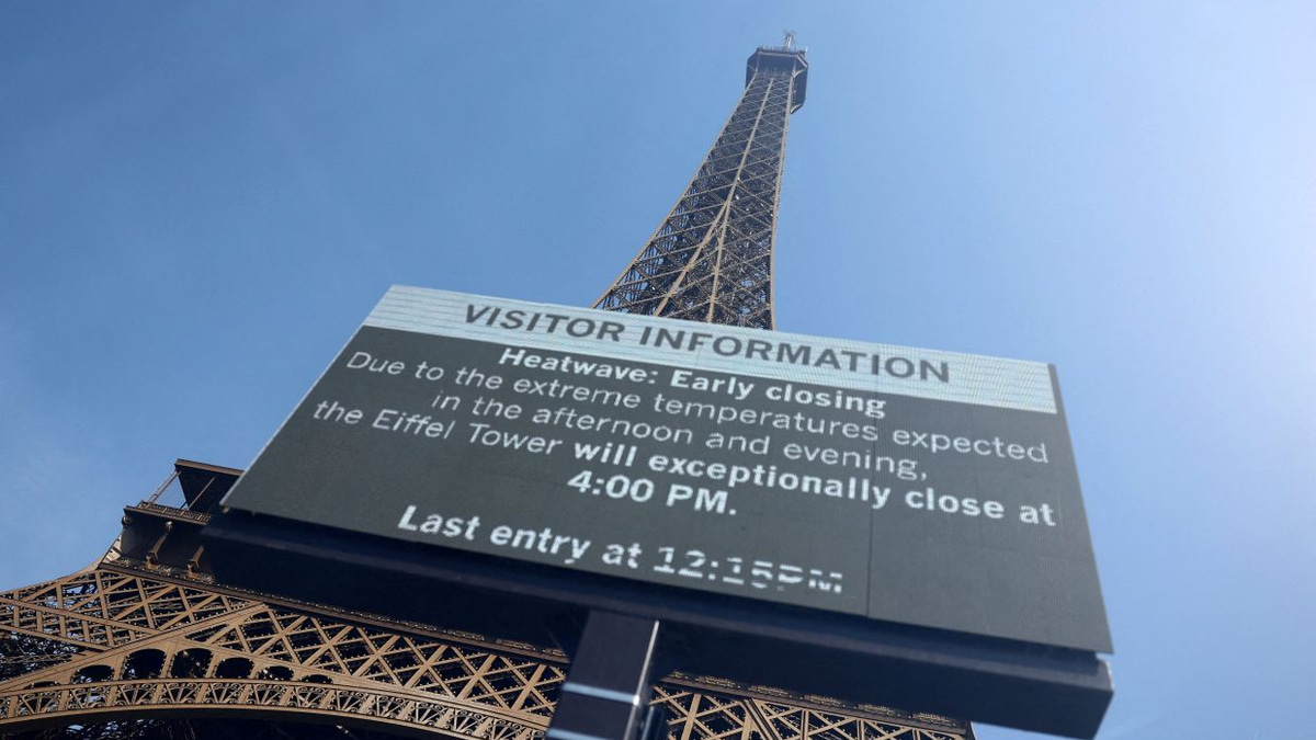 Paris heatwave forces early closures at iconic landmarks, disrupting tourist plans