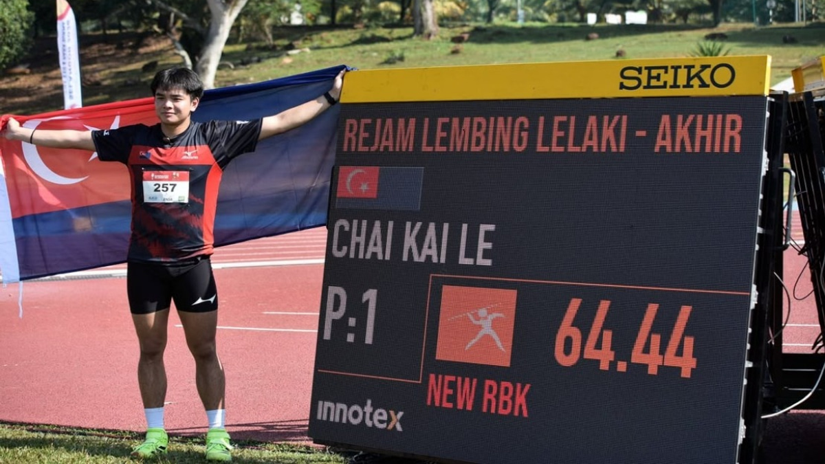 Chai Kai Le Breaks 26-Year SUKMA Javelin Record at Selangor 2026 Games