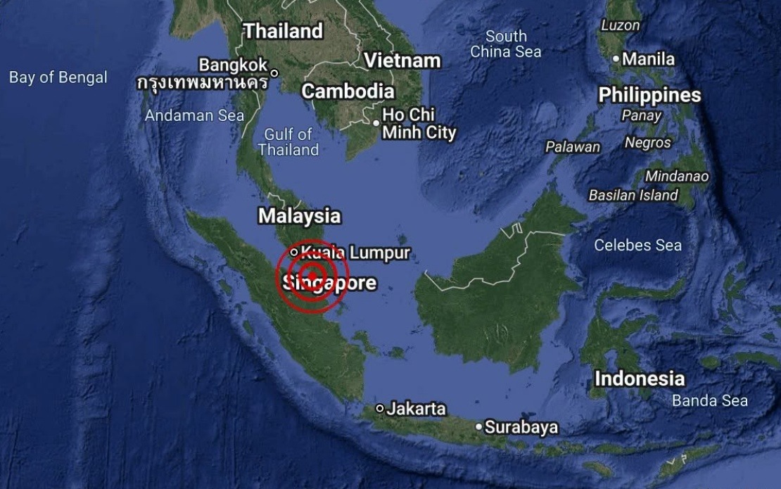 Minor Earthquake Registered Off Batu Pahat; No Tsunami Risk