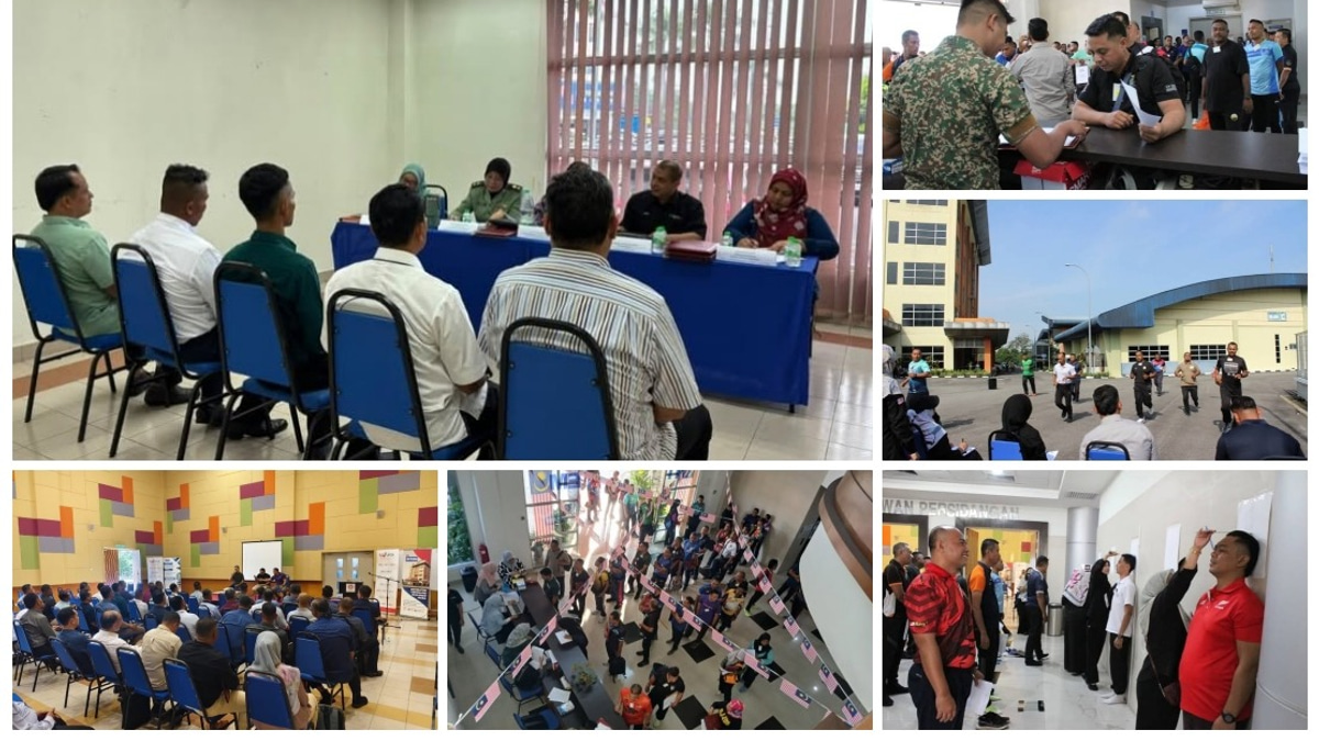 147 Former Military Personnel Sit for MRSM Warden Selection Interviews