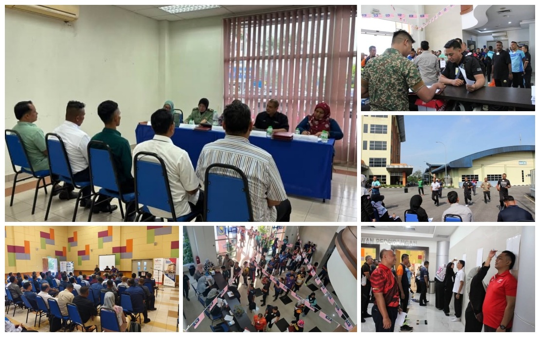147 Former Military Personnel Sit for MRSM Warden Selection Interviews