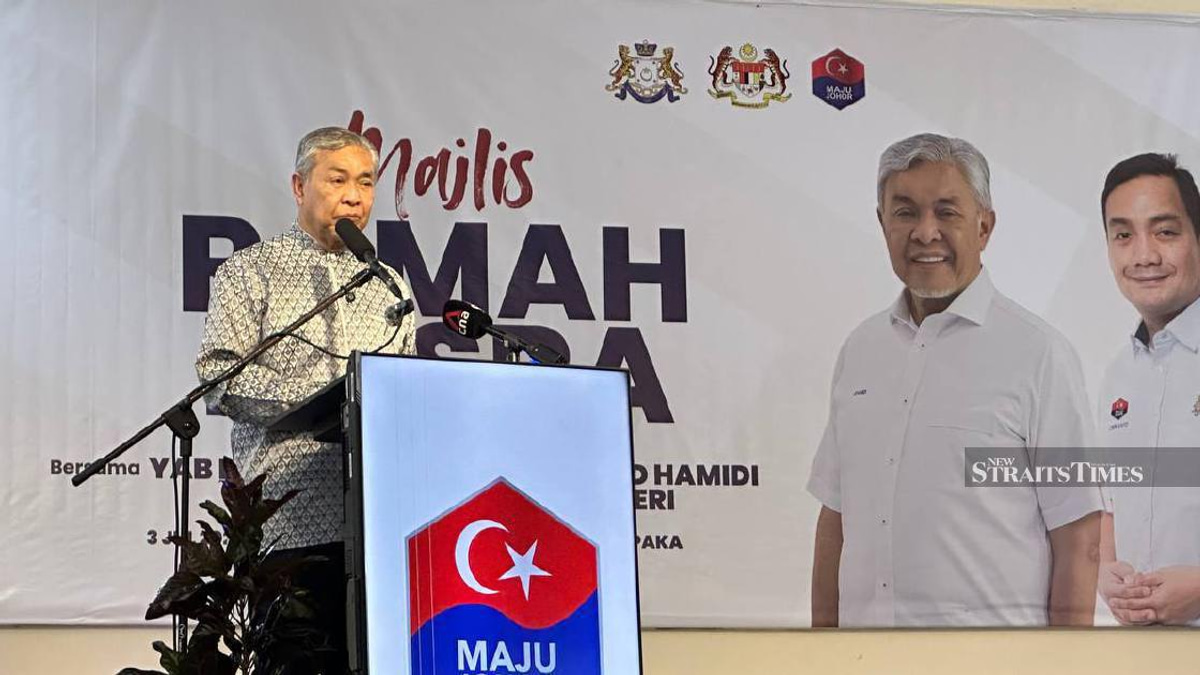 Zahid Calls for End to Old Grievances in Johor Campaign as BN Seeks Coalition Unity