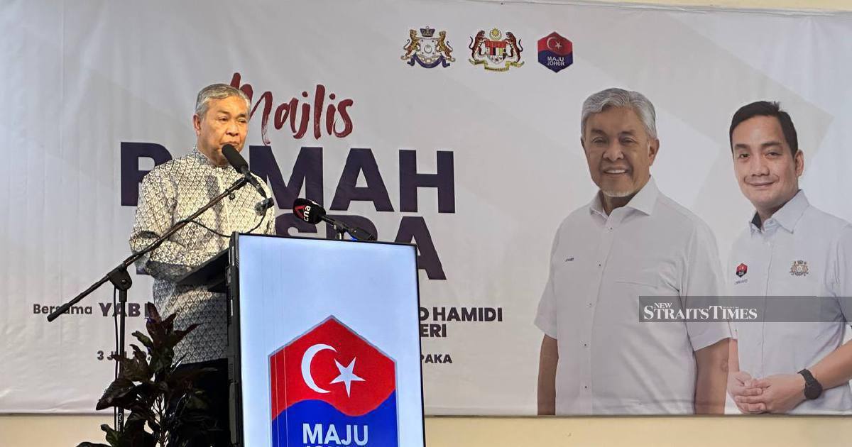 Zahid Calls for End to Old Grievances in Johor Campaign as BN Seeks Coalition Unity
