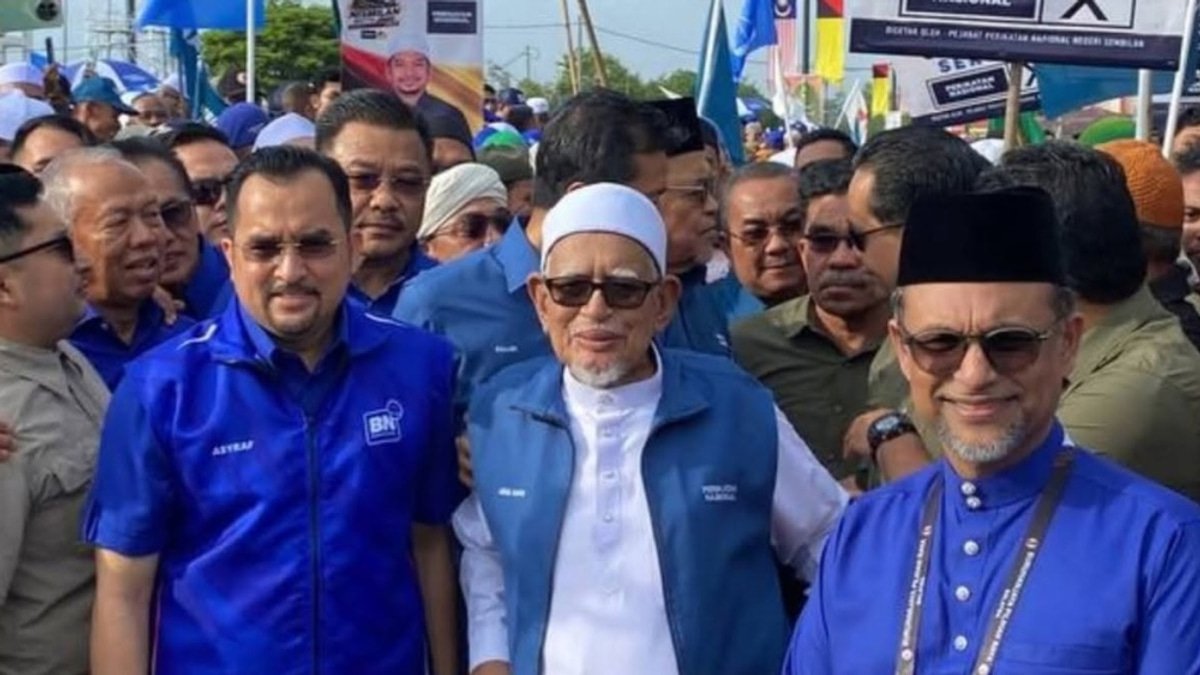 Perikatan and Barisan to jointly campaign in Negeri Sembilan state election, says PAS chief Hadi