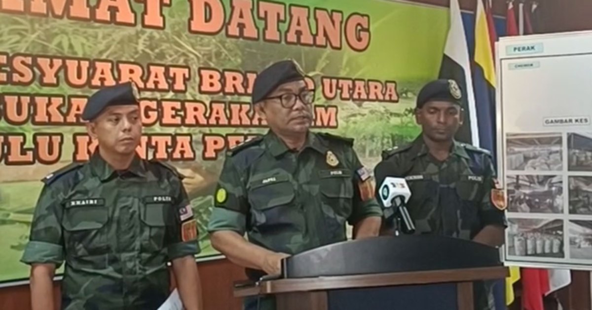 Northern Brigade Seizes RM31.7 Million in Illegal Mining Assets, Arrests 30 Across Perak and Kedah