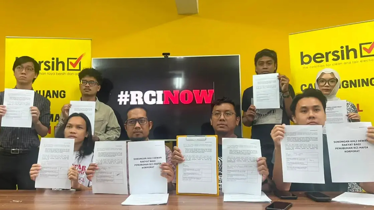 Bersih Claims Significant Cross-Party Support for Royal Commission Inquiry into Corporate Mafia