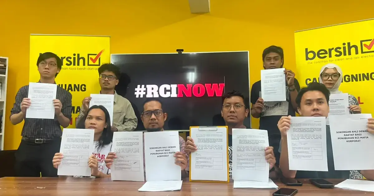 Bersih Claims Significant Cross-Party Support for Royal Commission Inquiry into Corporate Mafia