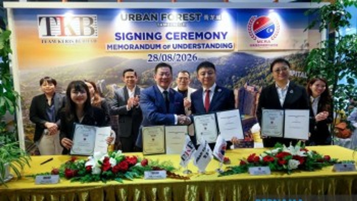 RM1 Billion Urban Forest in Ipoh Aims to Transform Perak Into International Tourism Destination