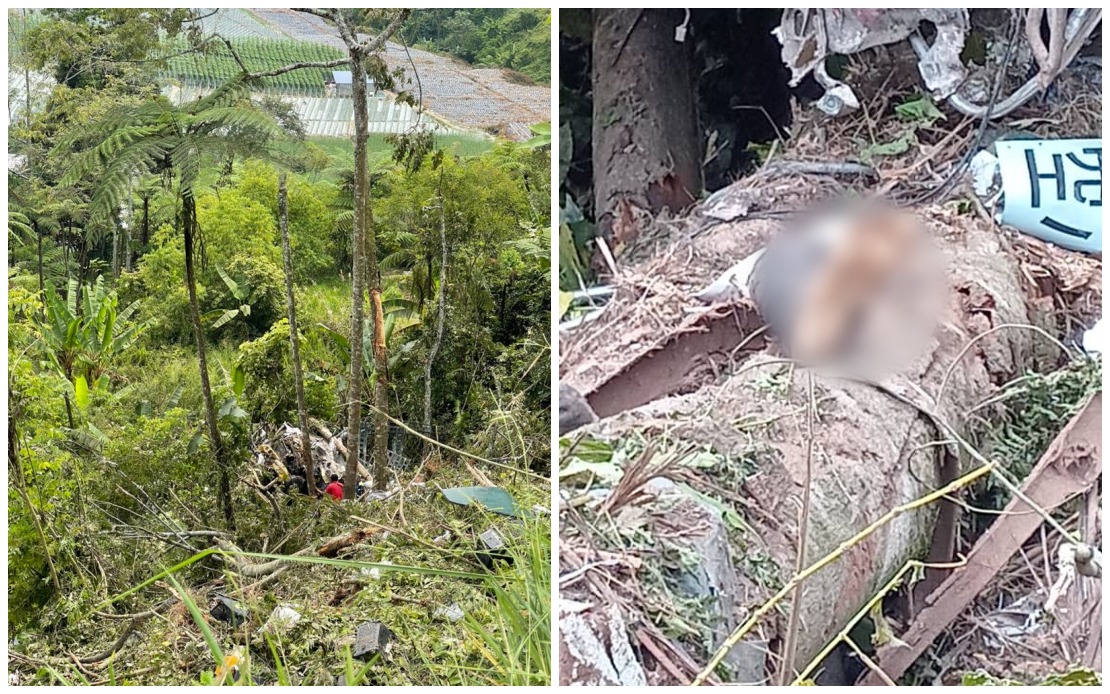 Lorry Driver Dies After Vehicle Plunges 150 Feet Into Ravine Near Pos Blau-Lojing