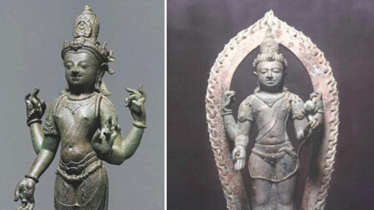 US Returns Pair of 8th-Century Buddhist Statues Stolen from Indonesia