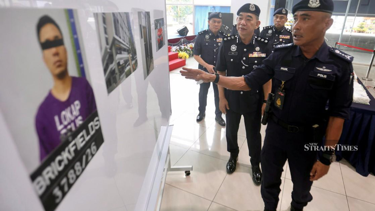 Police seize RM8.3 million in drugs from Brickfields suspect