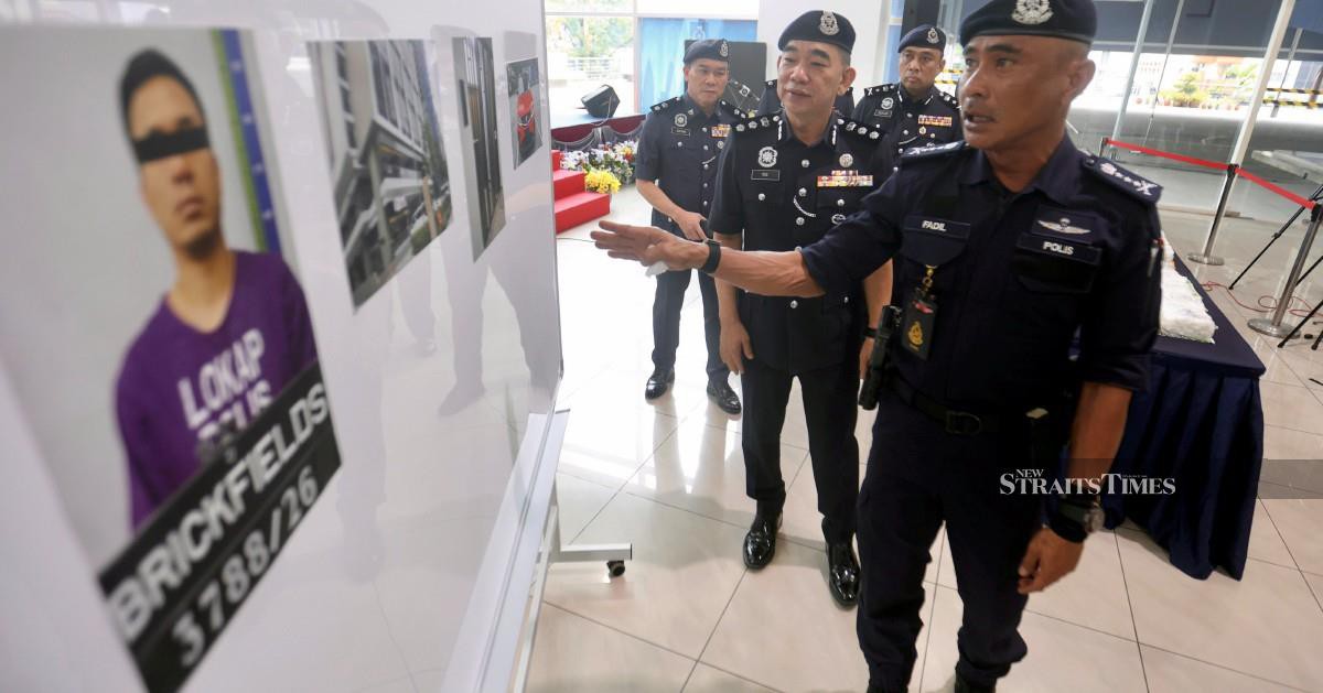 Police seize RM8.3 million in drugs from Brickfields suspect