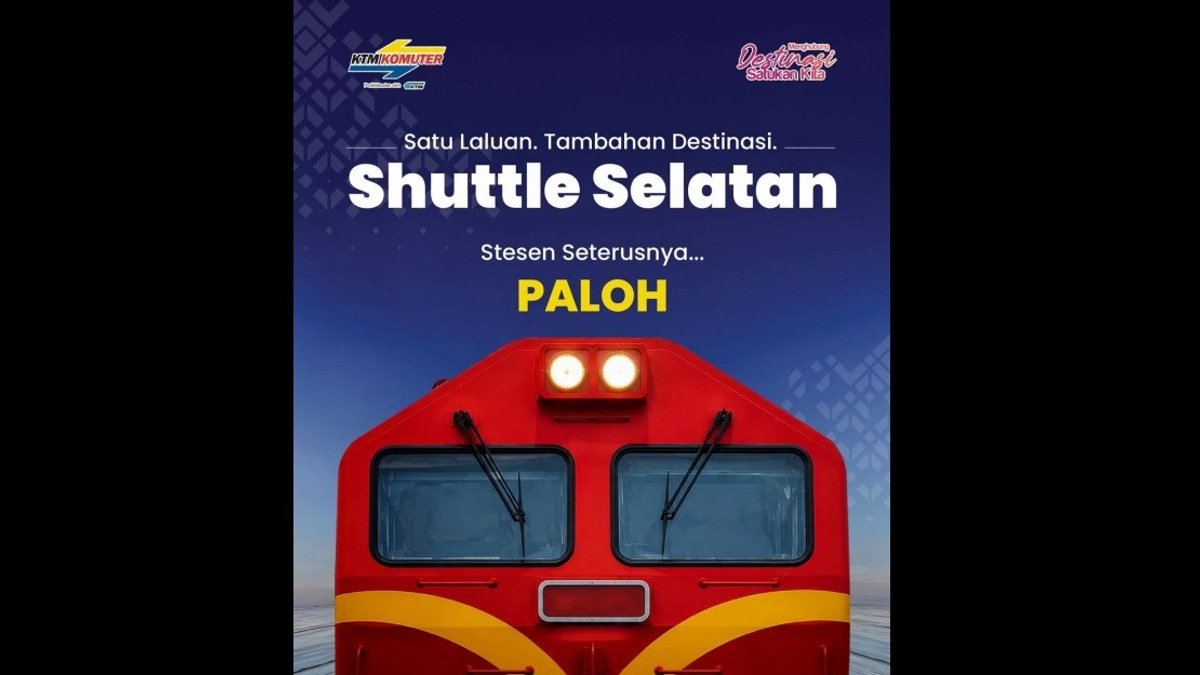KTMB Extends Southern Shuttle Service to Paloh From August 8