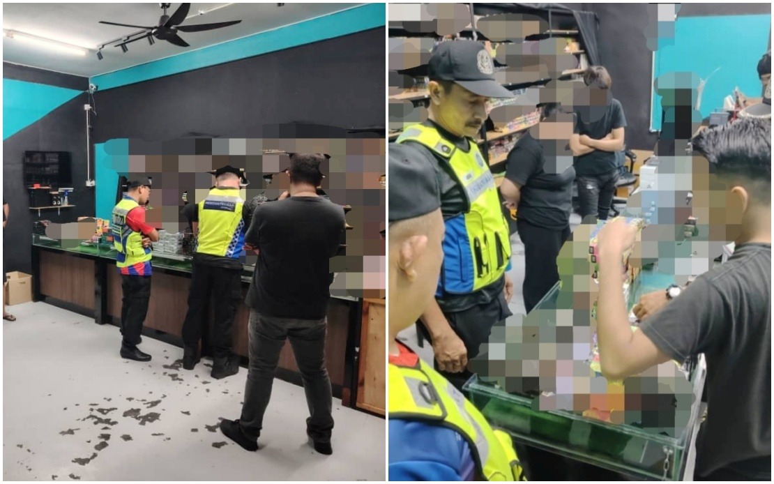 Kangar Municipal Council Seizes 400 Vape Liquid Units and 70 Devices in Enforcement Drive