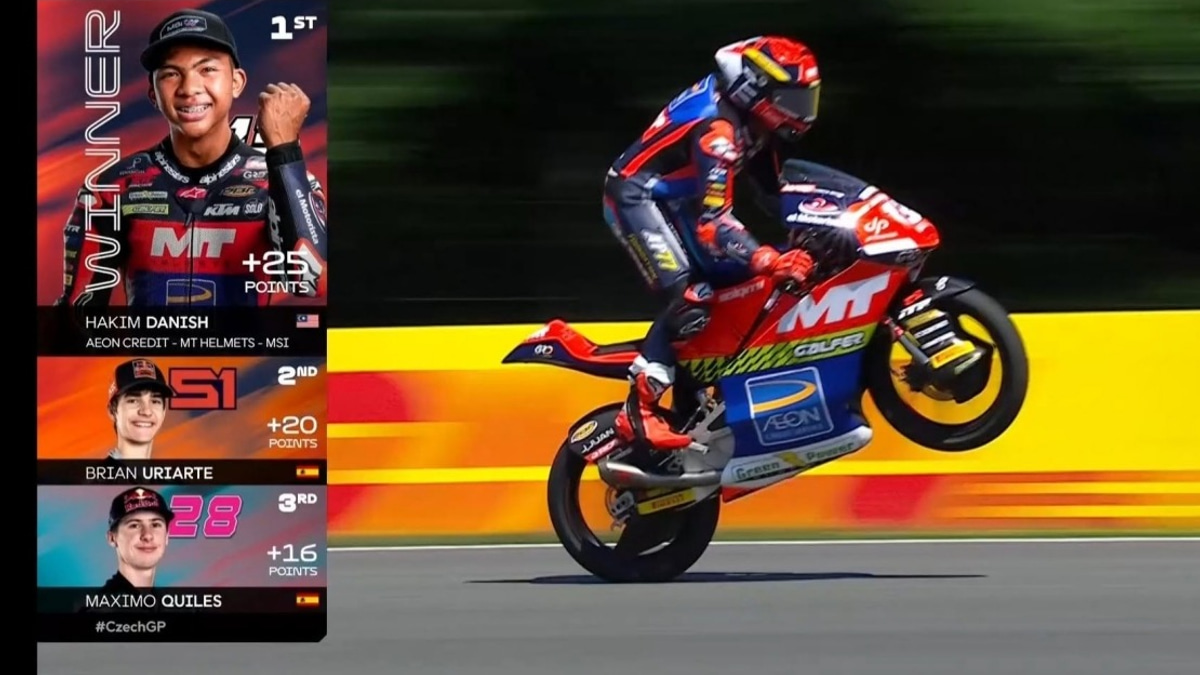 Hakim Danish Eyes Strong Start at Sachsenring as Moto3 Season Hits Halfway Mark