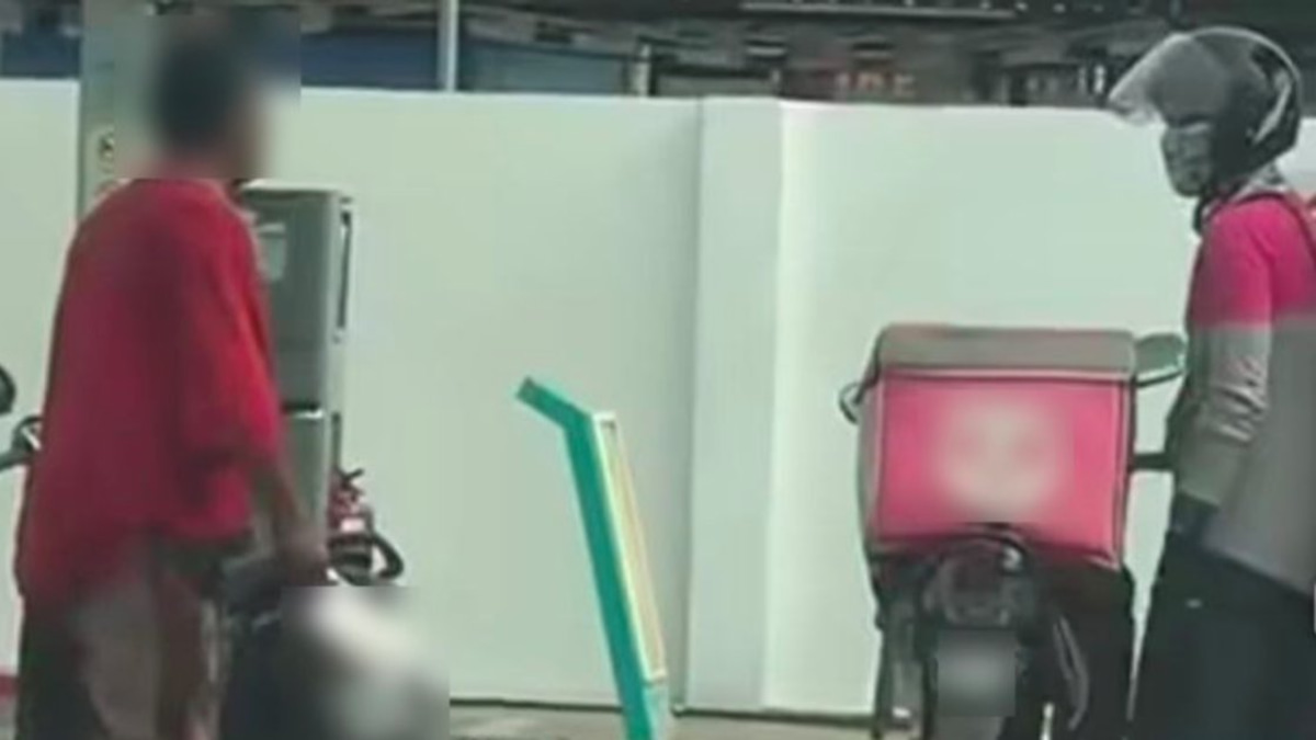 Man arrested after threatening p-hailing driver with cleaver at Terengganu petrol station