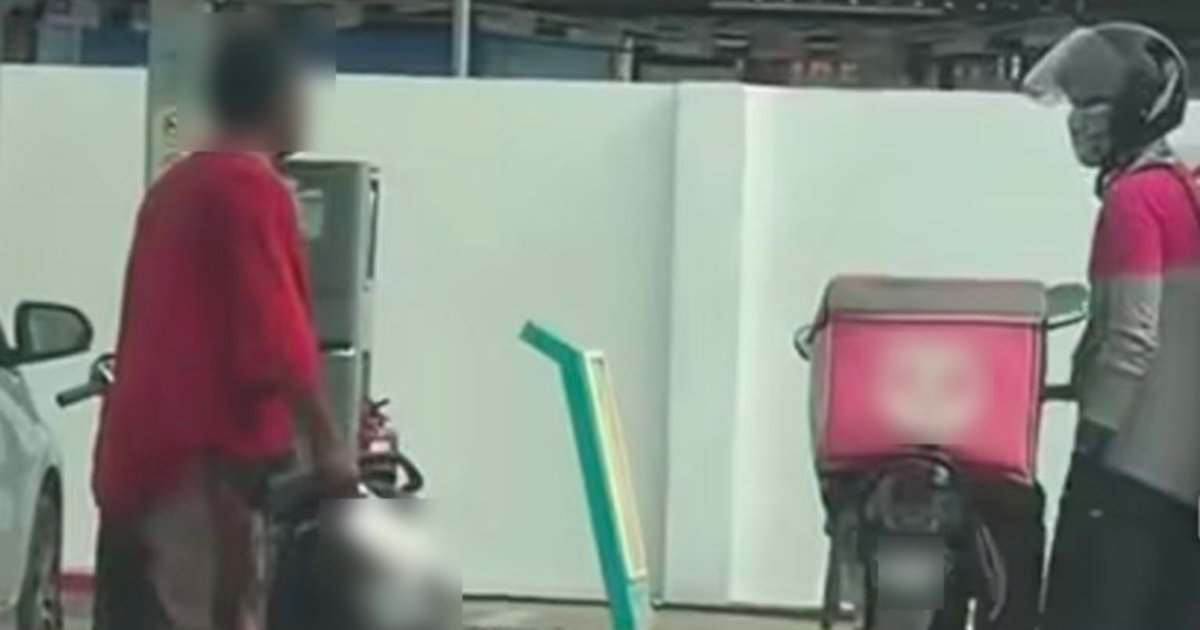 Man arrested after threatening p-hailing driver with cleaver at Terengganu petrol station