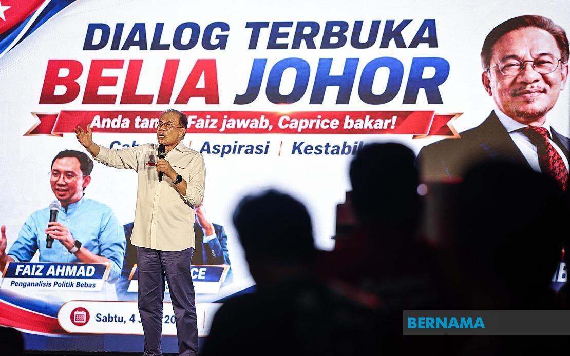 Johor's Growth Must Reach Rural Communities, Says Anwar