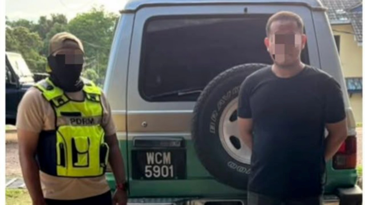 Man arrested with contraband bromeliads worth over RM6,000 hidden in SUV