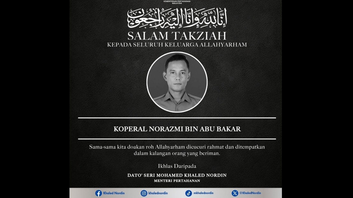 Government and Defence Ministry Express Condolences Over Fatal Army Training Accident